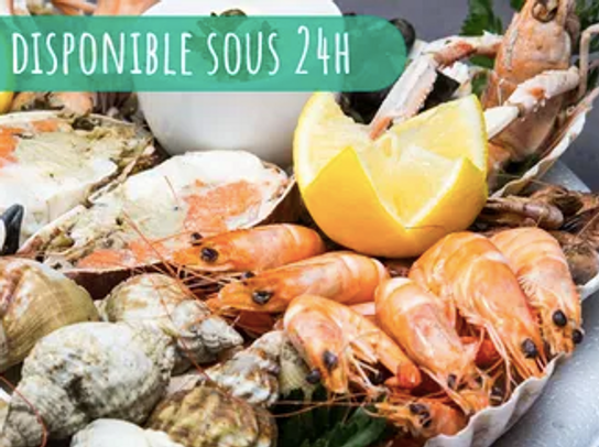 Plateau de fruits de mer - Formule entrée (P)