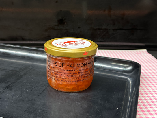 Œufs de saumon Kéta pasteurisés