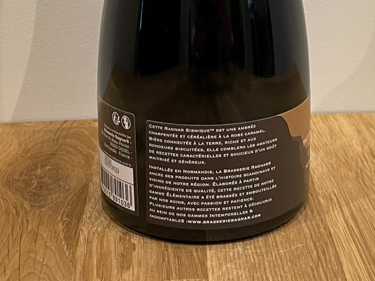 Bière ambrée Ragnar