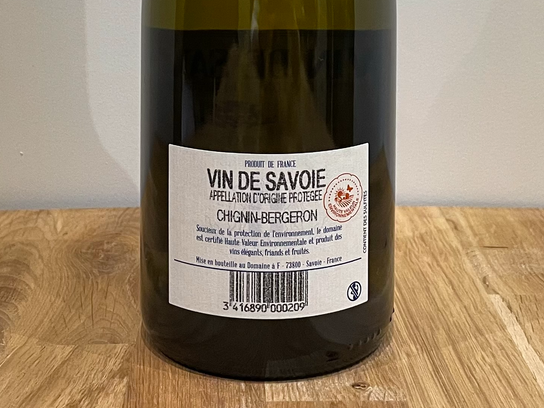 Vin de Savoie Chignin-Bergeron