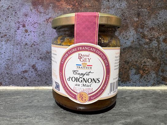 Confit d’oignons au miel