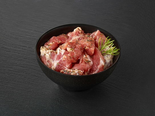 Araignées de porc marinées thym citron