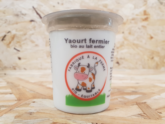 Yaourt fermier Bio