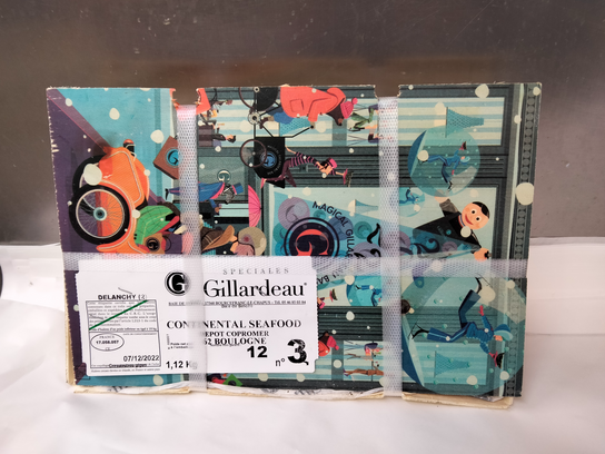 Panier Huîtres de Gillardeau n°3 X 12 pièces