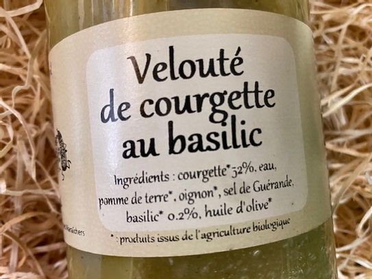 Velouté de courgette au herbes Bio