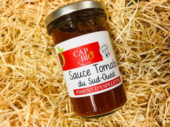 Sauce tomate au piment d'Espelette Bio