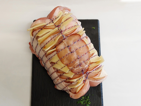 Rôti de porc orloff
