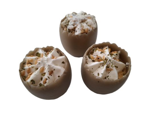 Verrine de Saint-Jacques et mandarine