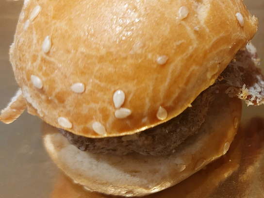 Mini-burger au boeuf et Comté