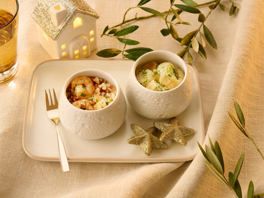 Délice de crevettes sauce Chablis