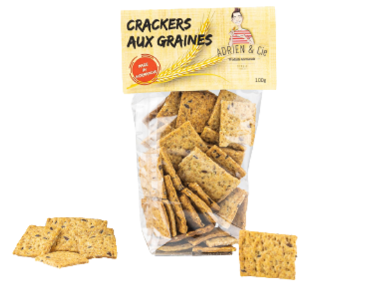 Crackers aux graines 100g