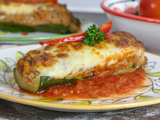 Courgette farcie