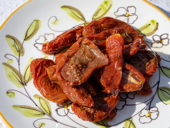 Tomates séchées aux câpres