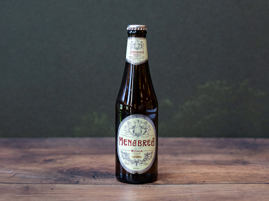 Bière blonde Menabrea