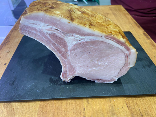 Côte de porc cuite