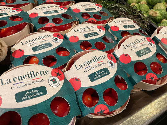 Tomates cerises bourriche