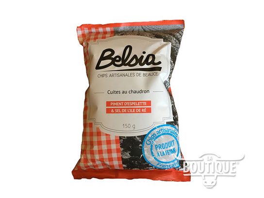Chips Artisanales au Piment d'Espelette - Belsia