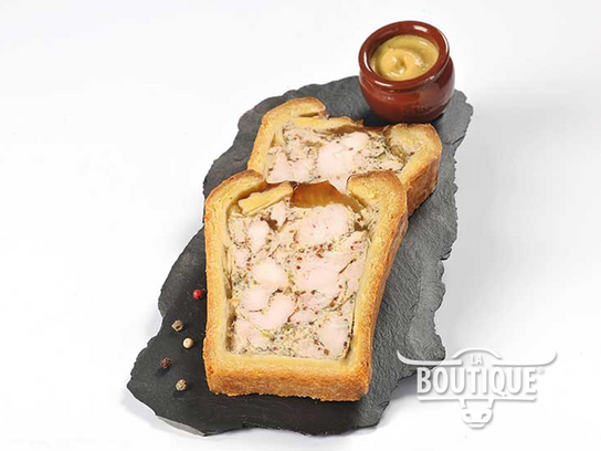 pâté en croûte Poulet Moutarde Et Citron x 150g