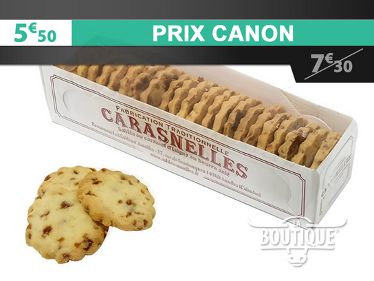 Les Sablés D'asnelles Aux éclats de caramel d’Isigny