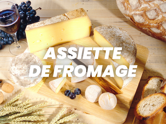 Assiette fromages (Casgiu 6 fromages)