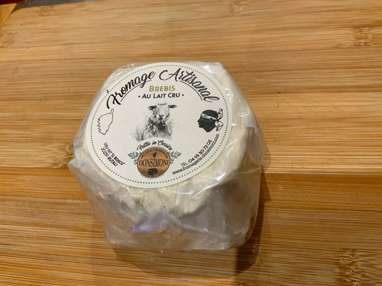 Fromage de Brebis lait cru Donsimoni 100g