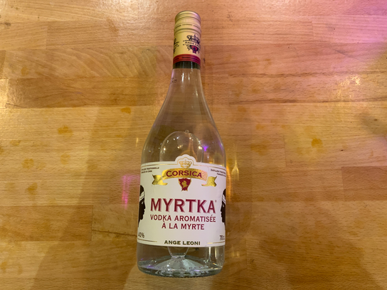 Myrtka vodka aromatisée à la Myrte 70cl
