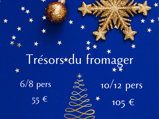 Plateau Trésors du fromager 6-8 personnes