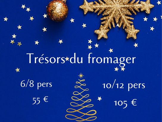 Plateau Trésor du fromager 10/12 personnes