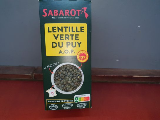 Lentilles vertes du Puy