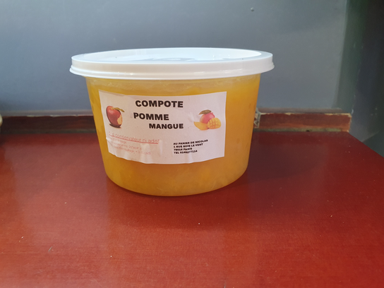 Compote pomme Mangue