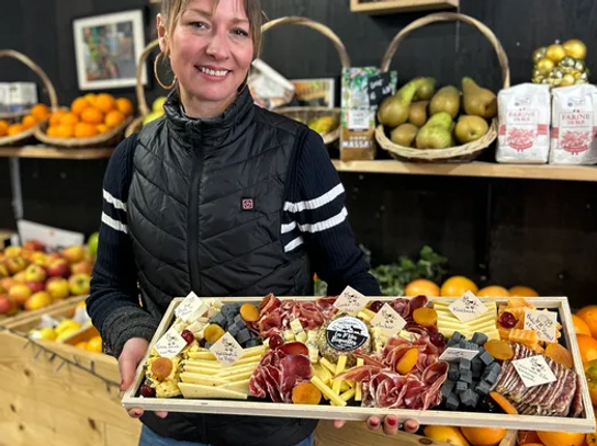 Plateau fromage et charcuterie minimum 4 personnes