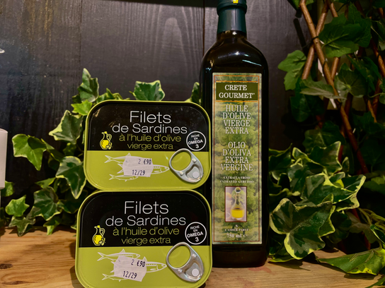 Filets de sardines à l’huile d’olive vierge extra
