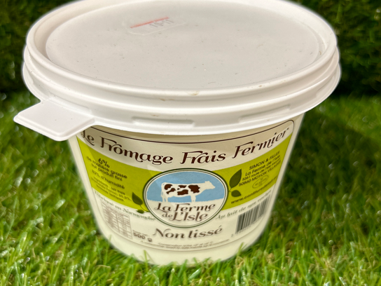 Fromage blanc nature non lissé 500g
