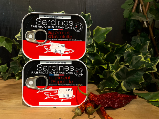 Sardines au piment d’espelette