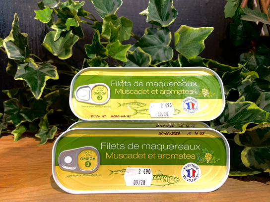 Filets de maquereaux Muscadet et aromates