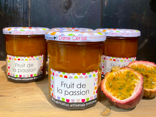 Confiture fruit de la passion