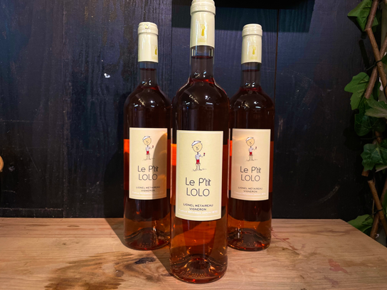 Pinot noir rosé Val de Loire Le p’tit lolo