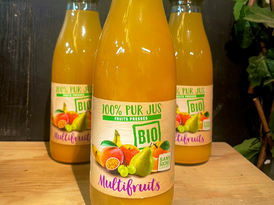 Jus multifruits bio