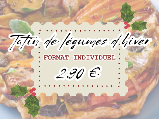 Tatin de légumes d'hiver