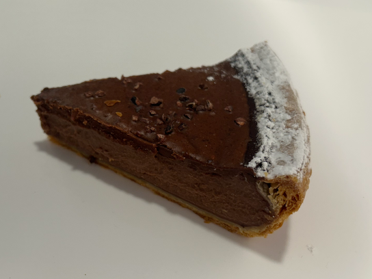 Part de flan Chocolat noir