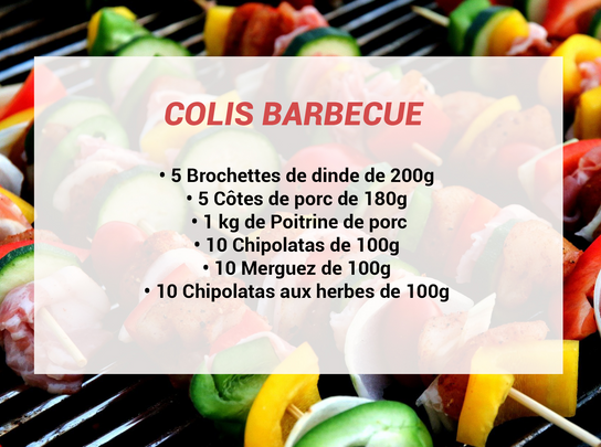 Colis barbecue - Viande de France