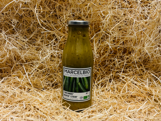 Soupe concombre menthe citron - BIO