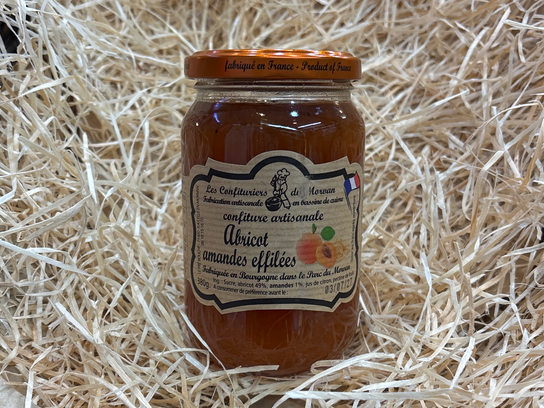 Confiture Abricot Amande effilés