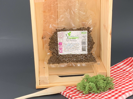 Lentilles vertes cuites 300g