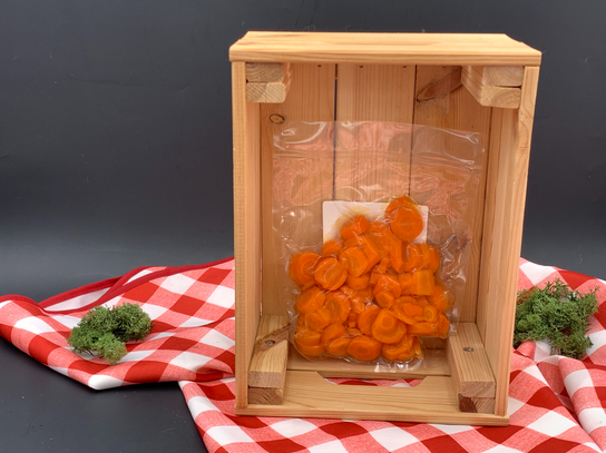 Carottes rondelles cuites 300g