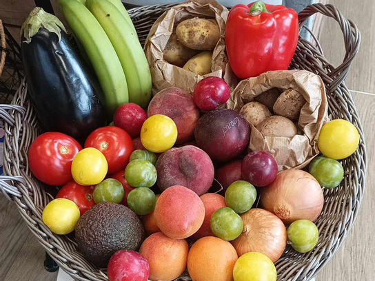 Panier de la semaine - Fruits et légumes