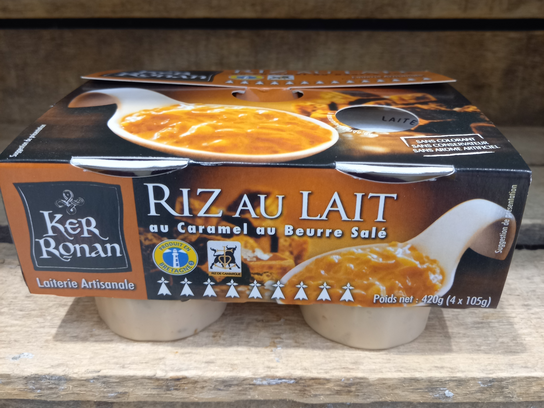 Riz au lait Caramel beurre salé
