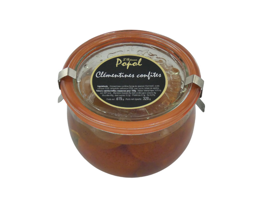 Clémentines Confites "L'artisan Popol"