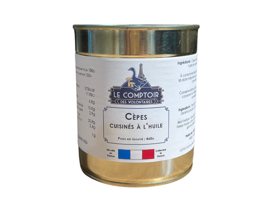 Cèpes à l'huile 450 gr