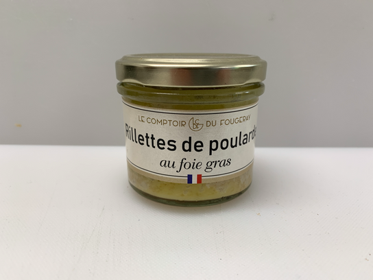 Rillettes de poularde au foie gras